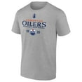 thumbnail image 2 of Men's Fanatics  Heather Gray Edmonton Oilers 2025 Stanley Cup Final Roster T-Shirt, 2 of 5