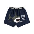 thumbnail image 3 of LazyOne Funny Animal Boxers, Novelty Boxer Shorts, Humorous Underwear, Gag Gifts for Men, Ocean, Sea (Bite Me!, Wide Awake Sharks, X-large), 3 of 7