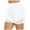 White, variant on KkSLirnhs Shorts for Women Plus Size Women Plus Size Basic Slip Bike Shorts Workout Leggings Yoga Shorts Pants Black L-5XL