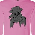 thumbnail image 4 of Inktastic Plague Doctor Spooky Gothic Graphic Long Sleeve T-Shirt, 4 of 5