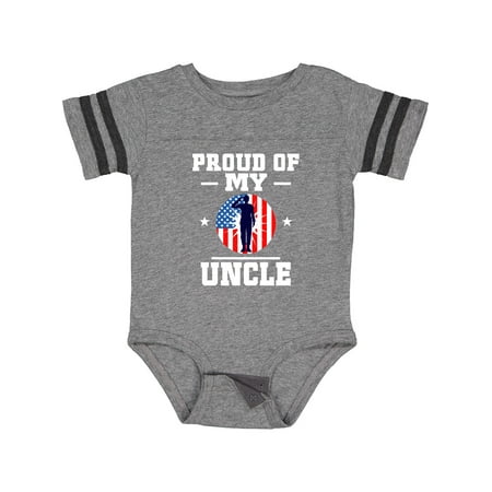 

Inktastic Red Friday Military Uncle Boys or Girls Baby Bodysuit
