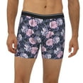thumbnail image 6 of Sigee Flowers for Men's Boxer Briefs,Moisture Wicking and Breathable Medium, 6 of 9