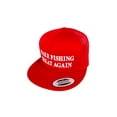 thumbnail image 3 of "Make Fishing Great Again" - Red Adult Adjustable Trucker Hat For Men And Women, 3 of 4