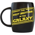 thumbnail image 2 of MUG A DAY Best Brother In The Galaxy 16oz Funny Brother Coffee Mug Graduation Gifts for Brother from Sister Mom Dad Friend Gifts for Brother for Christmas Birthday Fun Cup For Bro Men Him Guy Gag Gift, 2 of 5