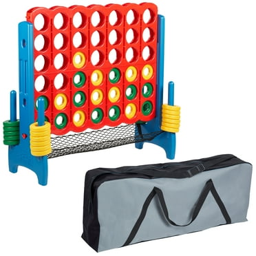 ECR4Kids Jumbo 4-To-Score with Mesh Net and Carry Bag, Assorted, 1