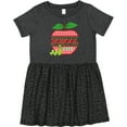 thumbnail image 3 of Inktastic Apple School is Cool Girls Toddler Dress, 3 of 5