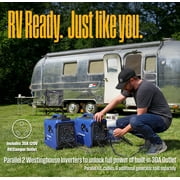 Westinghouse 2550 Peak Watt Dual Fuel Portable Inverter Generator, Gas or Propane with CO Sensor