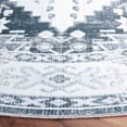 thumbnail image 4 of SAFAVIEH Arizona Roderick Oriental Machine Washable Area Rug, Grey Green/Ivory, 6' x 6' Round, 4 of 9