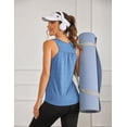 thumbnail image 4 of Pinspark Tank Top for Women Sleeveless Workout Tops Racerback Gym Yoga Running Tanks Sleeveless Athletic Shirts, 4 of 7
