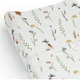 thumbnail image 4 of Sweet Jojo Designs Watercolor Floral Garden Sage Green Girl Changing Pad Cover Sheet, 4 of 6