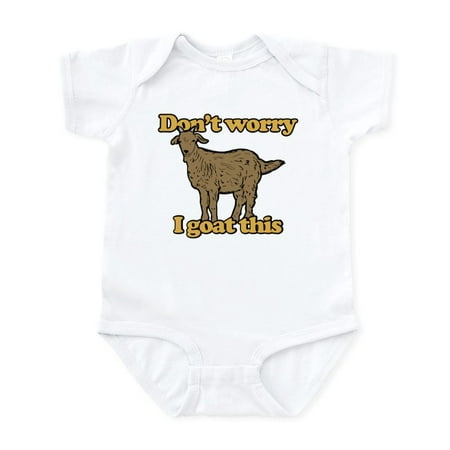 

CafePress - Don t Worry I Goat This - Baby Light Bodysuit