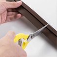 thumbnail image 3 of Door Bottom Sealing Strip Wear-Resistant Good Flexibility 3mm Thick PVC Adhesive Door Sweep Weather Stripping for Exterior/Interior Doors JIKAIX, 3 of 5