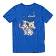 thumbnail image 2 of Disney Winnie The Pooh Men's Smiley Friends Look To You T-Shirt (Royal, S-XXXL), 2 of 4
