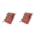 thumbnail image 1 of Monstrate Bolsa de 100 Uds. De espuma de bayas rojas de Navidad Artificial, fruta de simulación, cereza pequeña, regalo de Navidad para el hogar, Rojo 12 mm 2piezas Monstrate CBP047456, 1 of 5