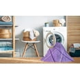 thumbnail image 2 of Ahgly Company Tapis d'Intérieur Lavable en Machine Carré Transitionnel Lilas Violet Vif, 7 Pieds Carré, 2 of 7