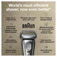 thumbnail image 3 of Maquinilla de afeitar eléctrica Braun Series 9 Pro 9487 cc Wet & Dry para hombre, 3 of 9