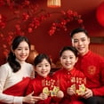 thumbnail image 7 of ThxToms Cartoon Golden Horse Red Envelopes, 36pcs Year of the Horse 2026 Lucky Money Envelopes for Chinese New Year, L, 7 of 7