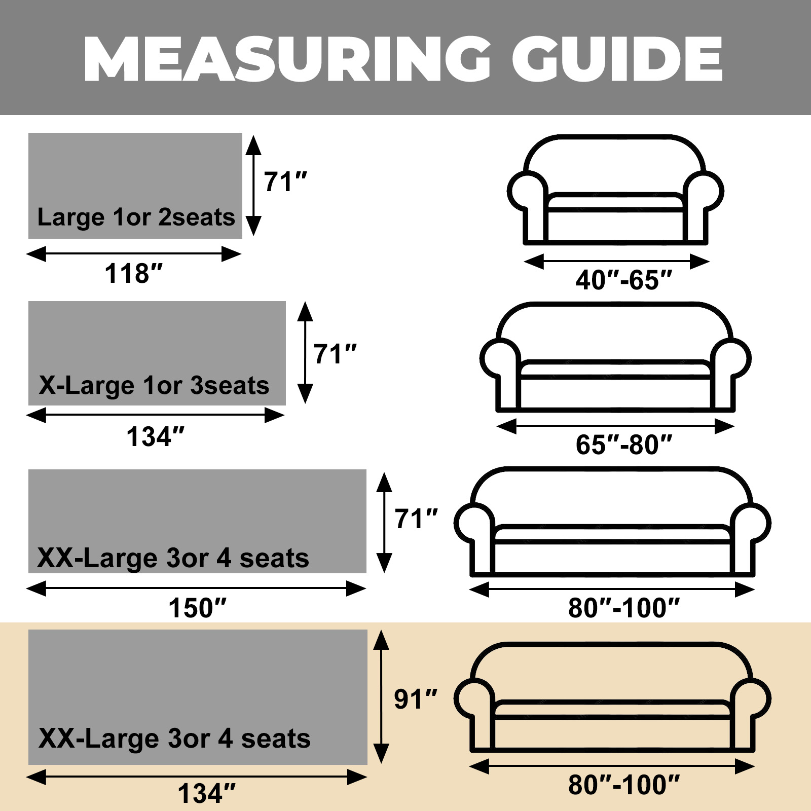 Sanmadrola Sofa Cover Non Slip Couch Cover for 3 Cushion Couch Machine Washable Furniture Protector for Dogs Pet Chenille Throw Slipcover Blanket for Living Room (Gray, 91"x134")