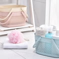 thumbnail image 3 of PEACNNG Cute and Convenient Hand-Held Bath Basket - Ideal for Bathroom Storage and Organization, 3 of 5