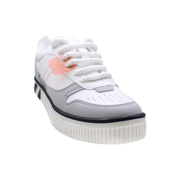 Tenis Casual de Mujer Blanco Sintetico Marca Leon 034XK01