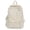 White, variant on Cute Smile Corduroy Backpack Rucksack Daypack (Brown One Size)