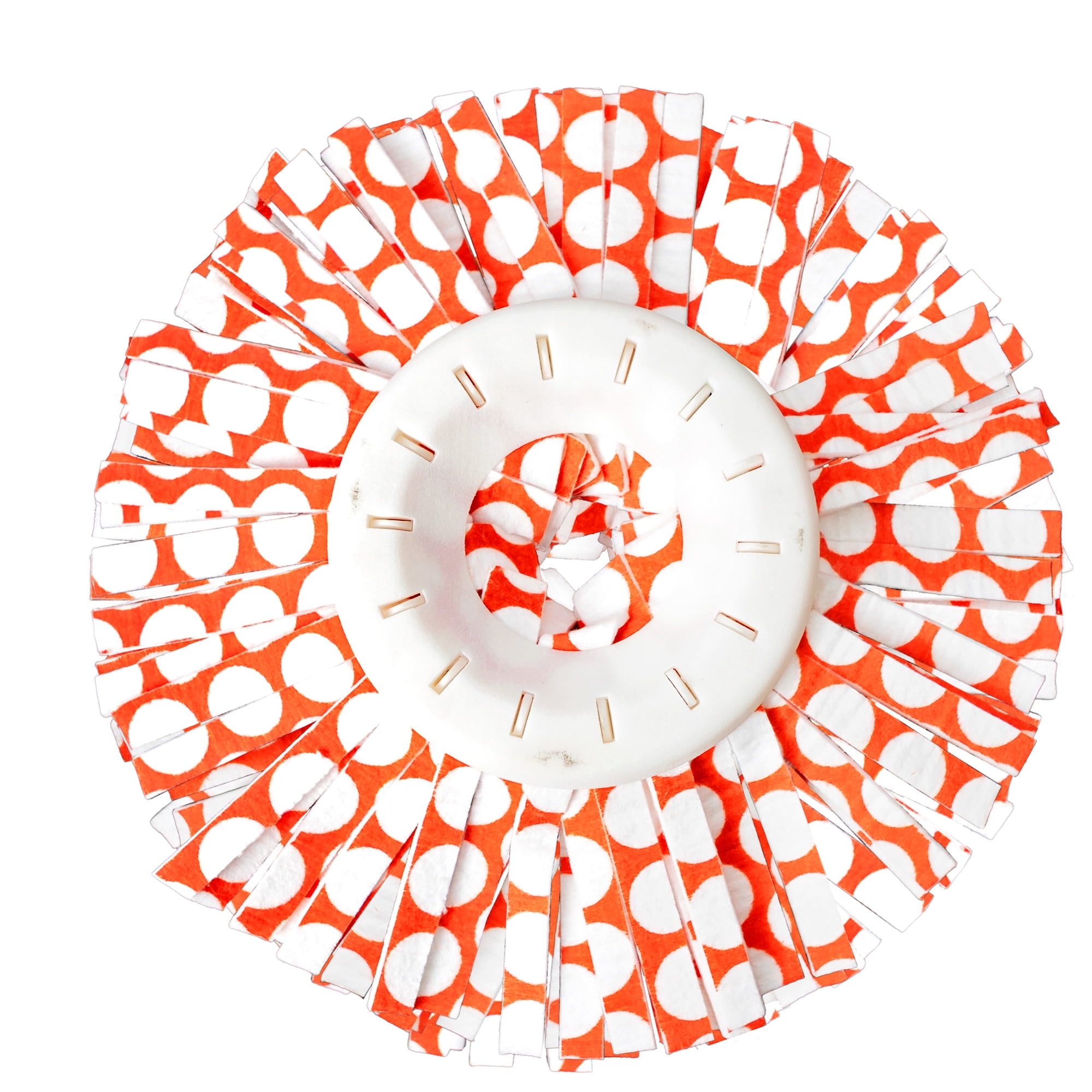 Libman Wonder Spin Mop Refill Head with Microfiber GRIPSTRIPS for Floor Cleaning