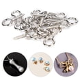 thumbnail image 4 of Screw Eye Jewelry Accessory Screw Spike Crafts Projects Pearl Screw Small Screw Pendant Connector For Pearl Pendants, 4 of 8