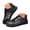 Black, variant on Womens Lace Fashion Sneakers Floral Mesh Leather Casual Shoes Lightweight Lace up Platform Walking Bridal Wedding Shoes (White,6.5)