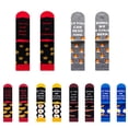 thumbnail image 6 of TINYSOME Men Women If You Can Read This Crew Socks Funny Saying Bring Me Tacos Bacon Eggs Hamburger Beer Letters Novelty Cotton Hosiery Gifts, 6 of 15