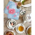 thumbnail image 4 of Pink Flowers Kitchen Dish Towels for Drying Dishes Set of 3, Watercolor Spring Botanical Floral Farmhouse Waffle Weave Microfiber Terry Hand Tea Bathroom Towels Quick Dry & Absorbent Towel 15.7x23.6, 4 of 7