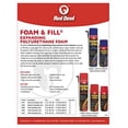 thumbnail image 4 of Red Devil Polyurethane Triple Expanding Foam, 20 oz Aerosol Can,, 4 of 4