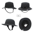 thumbnail image 4 of Sombrero de pescador Yashi transpirable para el sol color negro, 4 of 5