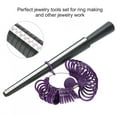 thumbnail image 2 of Finger Measure Tool Finger Gauge, Ring Mandrel, 26cm / 10.24inch For Wedding Rings Class Rings, 2 of 8