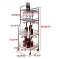 thumbnail image 3 of Rolling Bakers Rack (White), 3 of 4