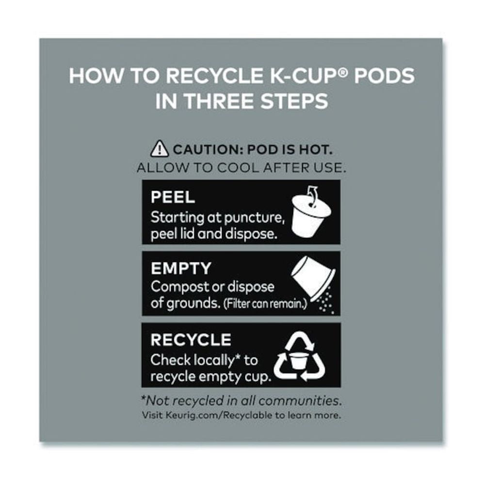 Dunkin' Donuts Decaf Keurig® Single-Serve K-Cup® Pods, Medium Roast, Box of 44 K-Cup® Pods