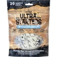 thumbnail image 1 of Get Stoked! Ultra Starters - Waterproof Starters, Fire Starters, 20 Pieces per pack, Burns when Wet, 1 of 5