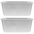 thumbnail image 1 of Lurrose 2 Pcs Sandwich Bread Loaf Pan Baking Loaf Pan Rectangular Bread Pan Professional Baking Pan Bread Baking Pans, 1 of 8