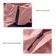 thumbnail image 3 of Trekking Senderismo Chaqueta Esquí Pesca Unisex Abrigo deportivo a prueba de viento (M Mujer) Rosa Chaqueta de bombardero, 3 of 7