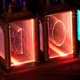 thumbnail image 4 of Reloj Tubo Incandescente Reloj de tubo de brillo RGB 7 modos DIY reloj de mesa de madera decoración regalos (madera), 4 of 8