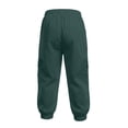thumbnail image 5 of School Uniform Pants for Girls Back To School Pocket Lightweight Elastic Waistband Solid Print Cargo Pants for Girls Size 3-4 Years, 5 of 8