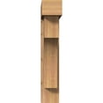thumbnail image 2 of Ekena Millwork 7 1/2"W x 32"D x 40"H Westlake Block Smooth Bracket w/ Offset Brace, Western Red Cedar, 2 of 25