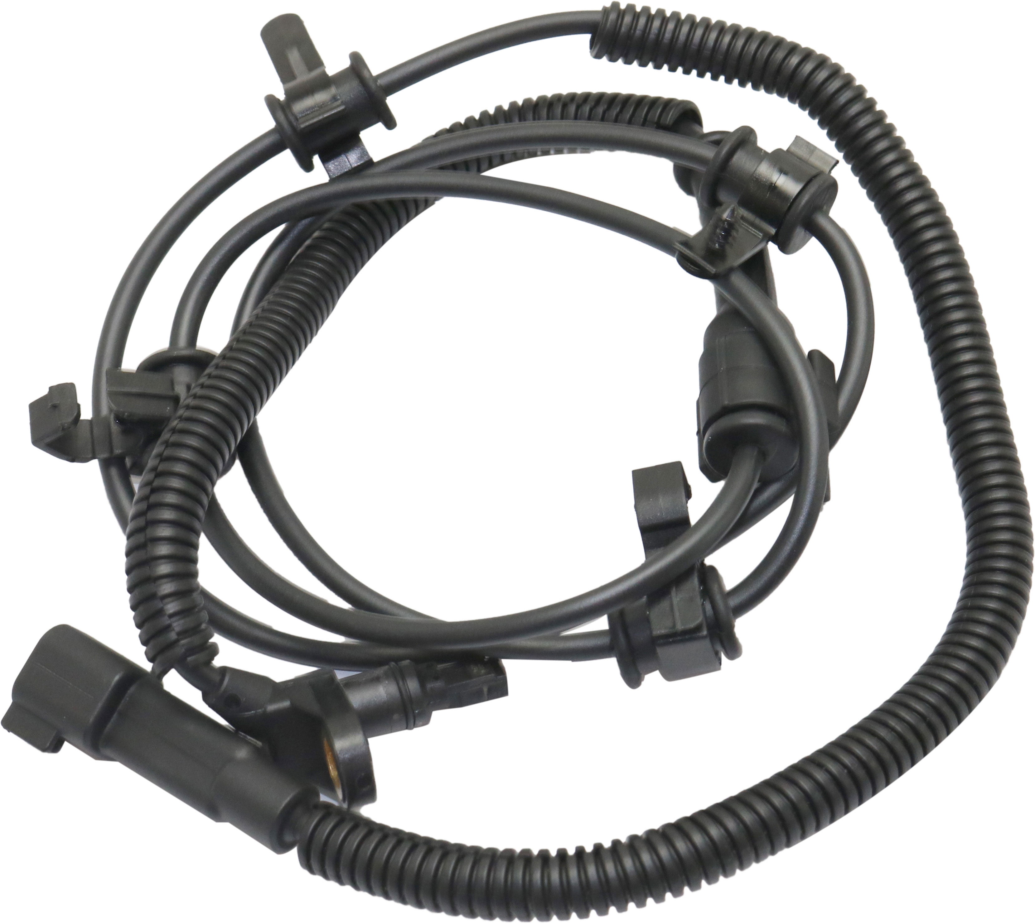 ABS Speed Sensor Compatible with 2002-2007 Jeep Liberty Front, Driver Side 6 Cyl 3.7L Female Connector Blade type 2-Prong Terminal