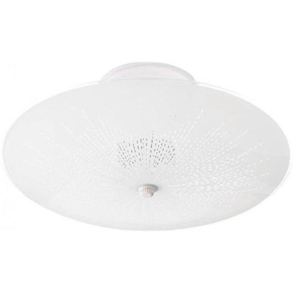 Nuvo 76-269 - 13" ROUND SUNBURST FLUSH FIXT