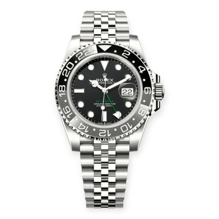 Pre-Owned Rolex GMT-Master II 126710GRNR Bruce Wayne Stainless Steel Jubilee