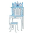 thumbnail image 1 of Teamson Kids Coiffeuse Ensemble Jouet Château de Rêve Jeu de Rôle Blanc Rose, 1 of 9