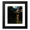 thumbnail image 2 of Moretto Da Brescia 15x17 Black Modern Framed Museum Art Print Titled - St. John the Baptist in the Wilderness (circa 1535), 2 of 5