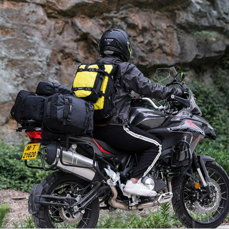Buy BORLENI Motorcycle Dry Bag Waterproof Motorcycle Luggage Bag Motorcycle  Duffel Bag for Skiing Travel Hiking Camping Boating Riding Fishing Online  at desertcartINDIA