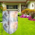 thumbnail image 3 of Zufioo The Cat Looks in the Mirror Print Garden Decoration Flags, Sun-resistant and Wrinkle-resistant Flags, Balcony, Terrace, Garden Decorations, Home Decorations-One Size, 3 of 4