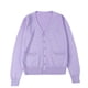 thumbnail image 2 of Chaquetas y abrigos casuales de manga larga sin capucha para mujer, cárdigan de punto de color liso con botones, doble bolsillo, chaqueta informal de manga larga con capucha, top de algodón para mujer, 2 of 3