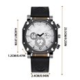 thumbnail image 4 of Reloj de Pulsera Para Hombre, Original A Estrenar Correa Metalica Hombre, Moderno, Casual, Deportivo Reloj de Pulsera,Reloj Digital Multifuncional para Hombres, Deportes, Correr C,alloy, 4 of 6